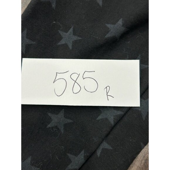 United Cotton Company Pull On Star Print Leggings Black  Gray Sz Medium NWT - Picture 8 of 9